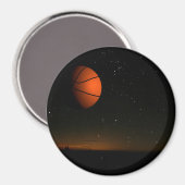 Aimant Lune orange (Recto/Verso)