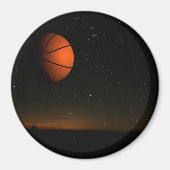 Aimant Lune orange (Devant)