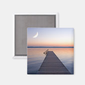 Aimant Lune sur la passerelle de Buscharner | Lac de Star (Recto/Verso)