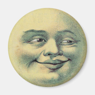 Aimant Lune vintage