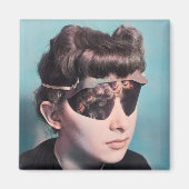 Aimant Lunettes de protection rétro (Devant)