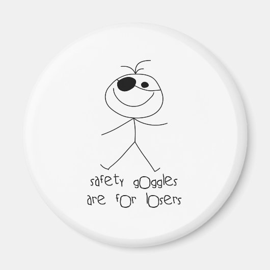 Aimant Lunettes de sécurité (Devant)