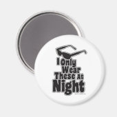 Aimant Lunettes de soleil après la nuit (Recto/Verso)