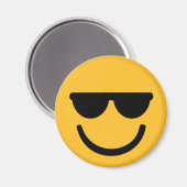 Aimant Lunettes de soleil cool (Recto/Verso)