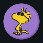 Aimant Lunettes de soleil Cool Woodstock<br><div class="desc">Jetez un oeil à ce design super mignon avec des lunettes de soleil cool Woodstock.</div>