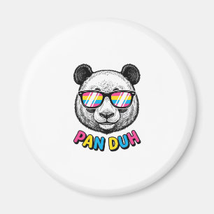 Aimant Lunettes de soleil de Panda drôle Vintage Gravure