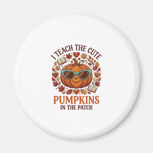 Aimant Lunettes de soleil Halloween Patch Citrouilles Mig