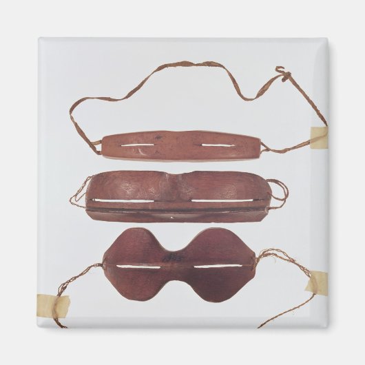 Aimant Lunettes de soleil/neige inuit (Devant)