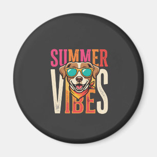 Aimant Lunettes de soleil pour chien Summer Vibes