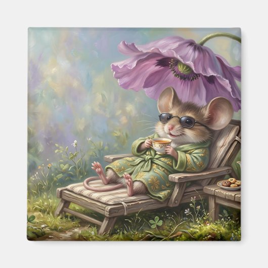Aimant Lunettes de souris (Devant)
