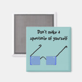 Aimant Lunettes funky (Recto/Verso)