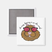 Aimant Lunettes Rosy Porte-mère optimiste (Recto/Verso)