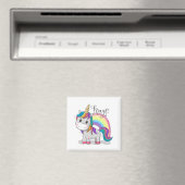 Aimant L'Unicorne des licornes (In Situ (Lave-vaisselle))