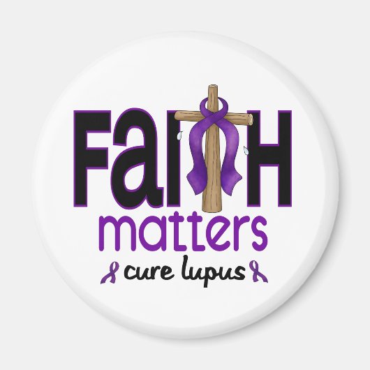 Aimant Lupus Faith Matters Cross 1 (Devant)