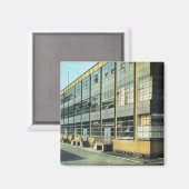 Aimant L'usine de chaussures Fagus, conçue par Walter Gro (Recto/Verso)