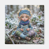 Aimant Lutin d'hiver (Devant)