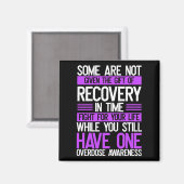 Aimant Lutte contre la surdose Abus de drogue au ruban po (Recto/Verso)