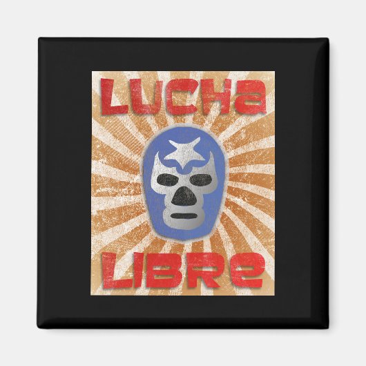 Aimant Lutte mexicaine Lucha Libre (Devant)