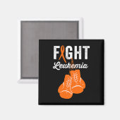 Aimant Lutter contre la leucémie Lutte Guerrier Leucémie  (Recto/Verso)