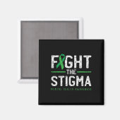 Aimant Lutter Contre La Stigma Sensibilisation À La Santé (Recto/Verso)