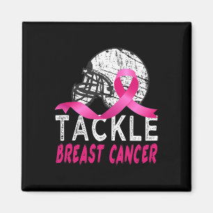 Aimant Lutter contre le cancer du sein Survivor Footbyll