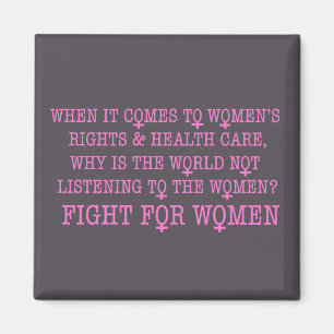 Aimant Lutter pour les femmes