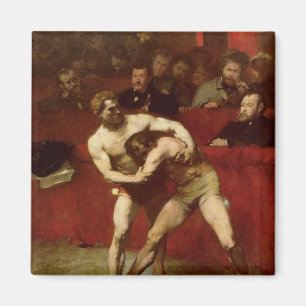 Aimant Lutteurs, 1875