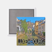Aimant Luxembourg (Recto/Verso)