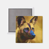 Aimant Lycaon Pictus (Recto/Verso)