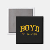 Aimant Lycée Boyd Hs Boyd (Recto/Verso)