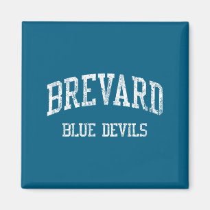 Aimant Lycée Brevard Hs Brevard Nc Vintage Srts