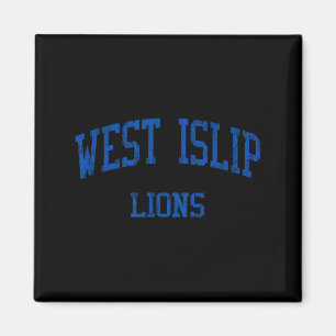 Aimant Lycée West Islip Hs West Islip Ny Vintage Sr