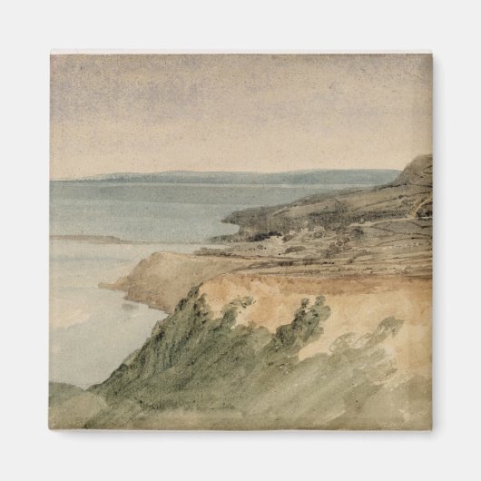 Aimant Lyme Regis, Dorset, c.1797 (avec crayon sur tex) (Devant)