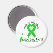 Aimant LYMPHOMA Je soutiens Mon Ami (Recto/Verso)
