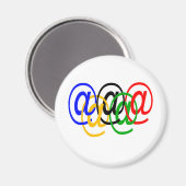 Aimant @lympics (Recto/Verso)