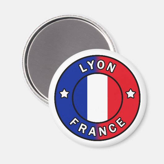Aimant Lyon France (Recto/Verso)