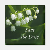 Aimant Lys de la fleur de vallée (Devant)