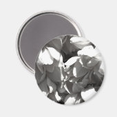 Aimant lys de yucca noir et blanc (Recto/Verso)