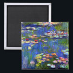 Aimant Lys d'eau Claude Monet<br><div class="desc">Water Lys peint par Claude Monet en 1916.</div>