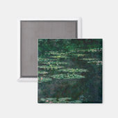 Aimant Lys d'eau (par Claude Monet) (Recto/Verso)