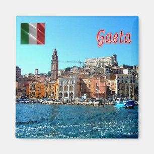 Aimant LZO003 GAETA MEDIEVAL, Latium, Italie, Frigo