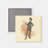 Aimant M. Alfred Jingle du Pickwick Papers (Recto/Verso)