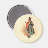 Aimant M. Bumble par Kyd, Oliver Twist de Charles Dickens (Recto/Verso)