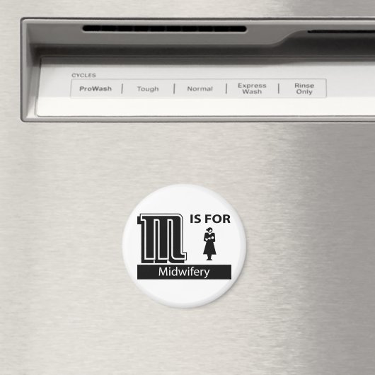 Aimant M est pour la sage-femme (In Situ (Lave-vaisselle))