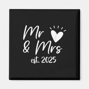 Aimant M. Et Mme Est. 2025 Marié couple Mariage Husb