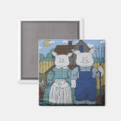 Aimant M. Et Mme Pig (Recto/Verso)