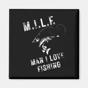 Aimant M.i.l.f. Man I Love Fishing