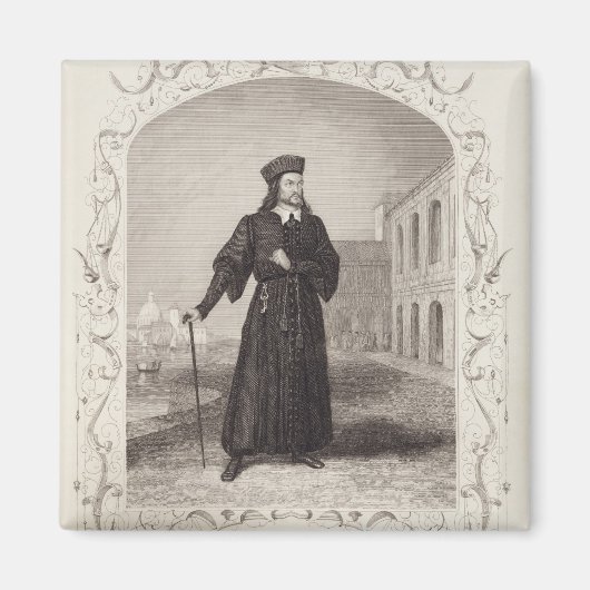 Aimant M. Macready comme Shylock, Acte I Scène 3, dans "T (Devant)