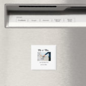 Aimant M. & Mme ajouter nom de famille date année mariage (In Situ (Lave-vaisselle))