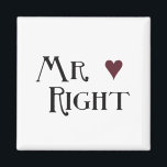 Aimant M. right<br><div class="desc">Peaceful Dreams a des cadeaux inspirants que vous pouvez trouver sur t-shirts, iPhone, iPad, iPod tactile, manches et peaux. Vous pouvez aussi trouver nos cadeaux sur des tapis de souris, des tasses à café, des affiches, des imprimés en toile, des dessous de verre, des carreaux, des coussins, des tongs, des...</div>